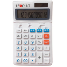 Calculateur de taxe japonais de 12 chiffres avec barre de sélection de facturation optionnelle de 8% / 10% (LC227T-JP)